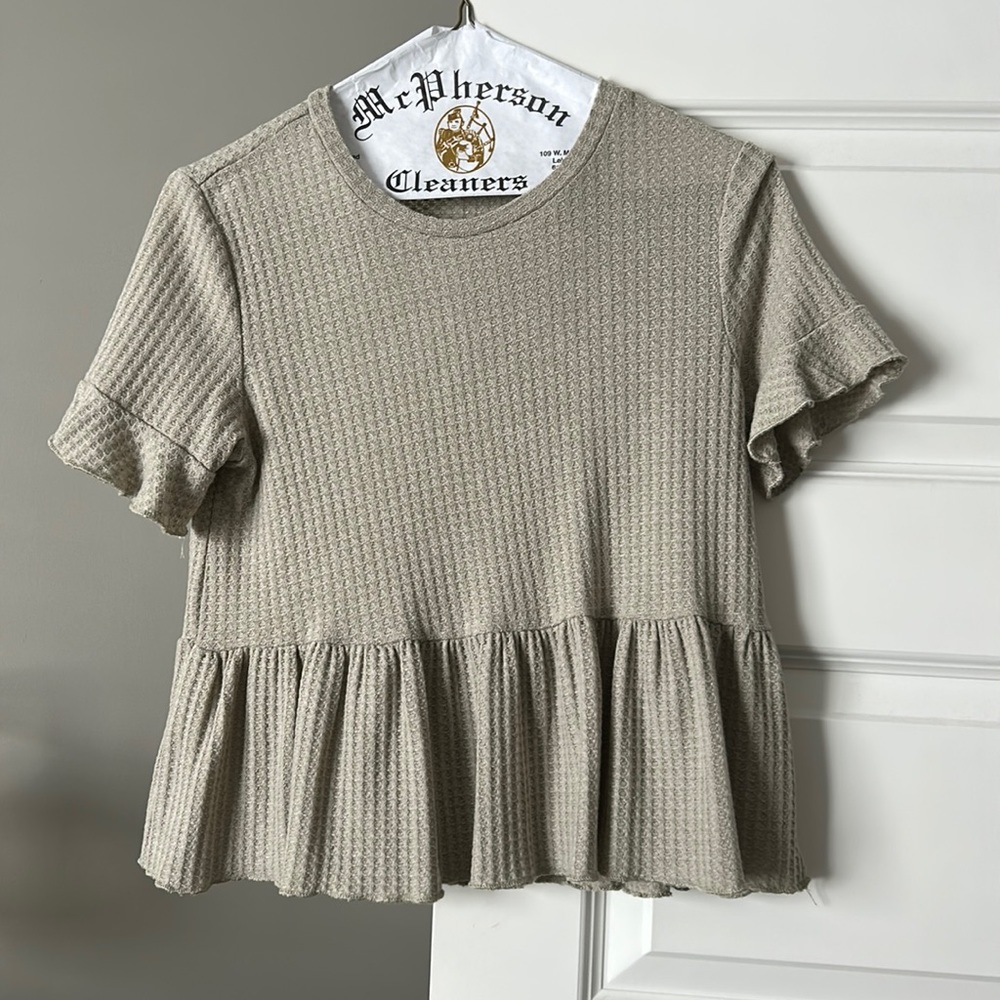 Peplum top